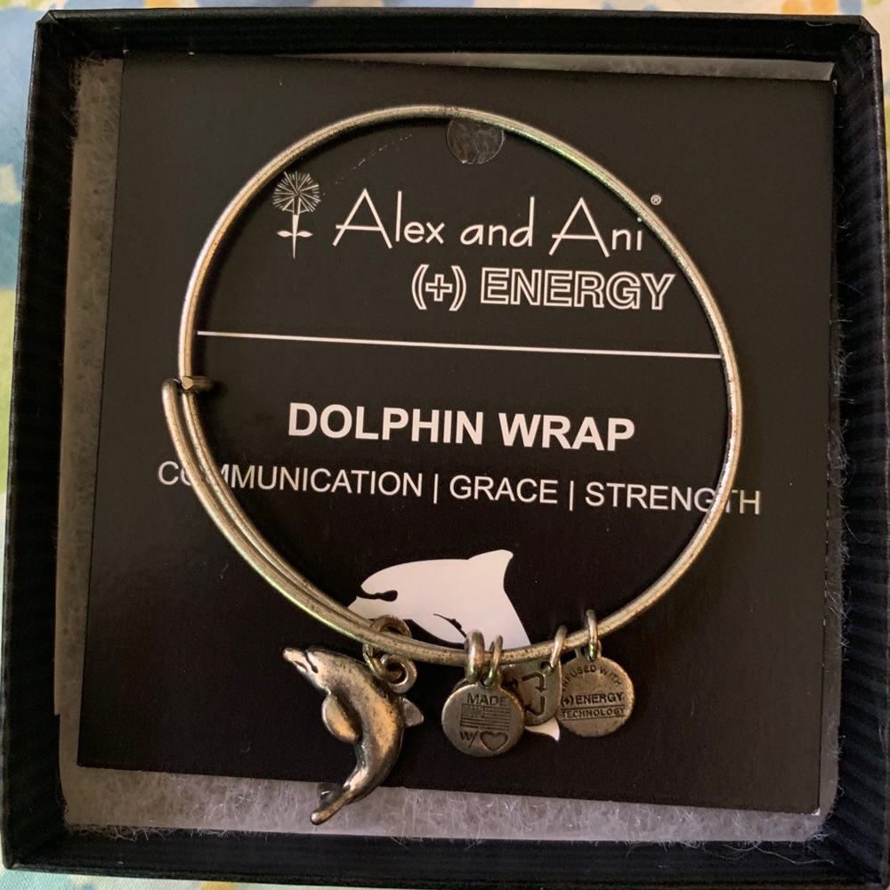 Alex and Ani Dolphin Wrap